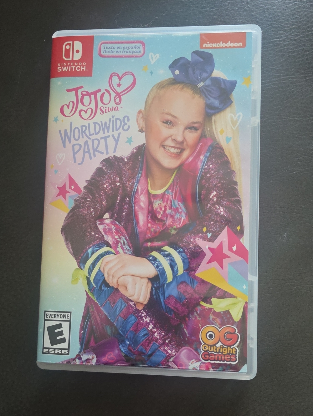 Nickelodeon Switch JoJo Siwa Worldwide Party Game & Box